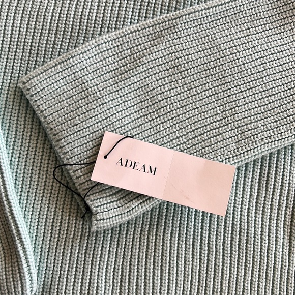 NWT ADEAM Tennis Hoodie Mint Green - Picture 9 of 13